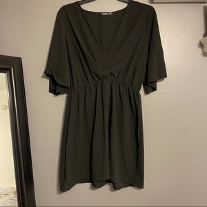 Boohoo Plus Black Dress